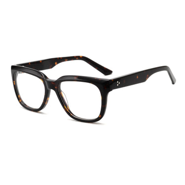 Women Vista Eyglasses: Banda - Black Tortoiseshell -SpaceSMART Eye Clinic (Diagonal View)